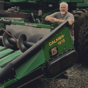 Randy Dowdy uses Calmer Corn Heads for 15 inch corn